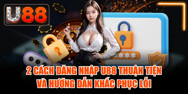2 Cách Đăng Nhập U88 Thuận Tiện Và Hướng Dẫn Khắc Phục Lỗi