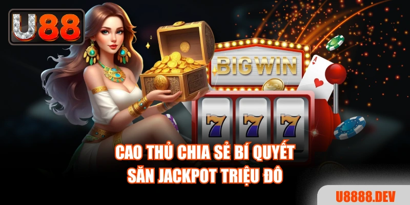 Cao thủ chia sẻ bí quyết săn Jackpot triệu đô