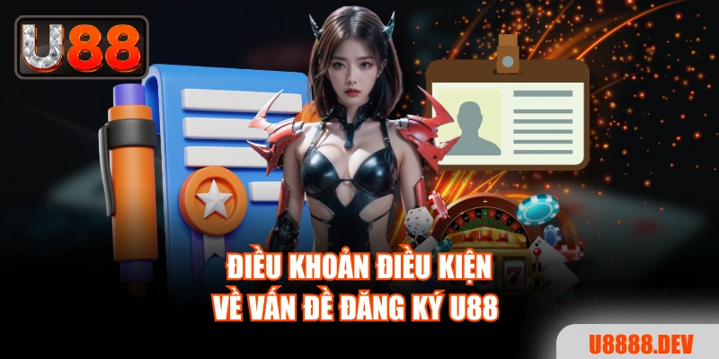 Điều khoản điều kiện về vấn đề đăng ký U88