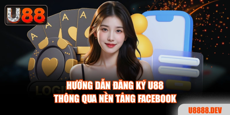 Hướng dẫn đăng ký U88 thông qua nền tảng Facebook