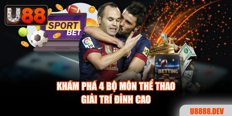 Khám phá 4 bộ môn thể thao giải trí đỉnh cao